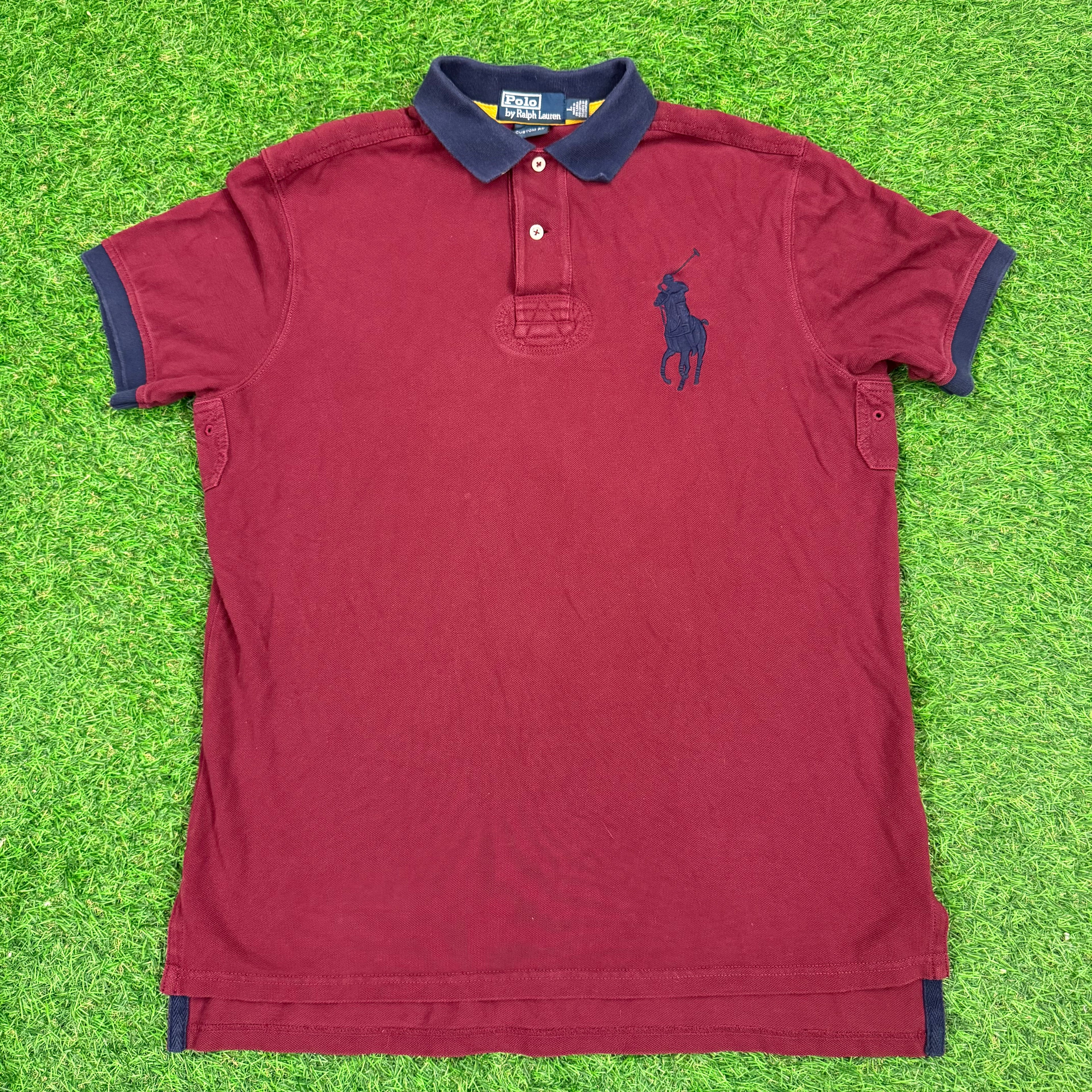 Burgundy Ralph Lauren Polo - L