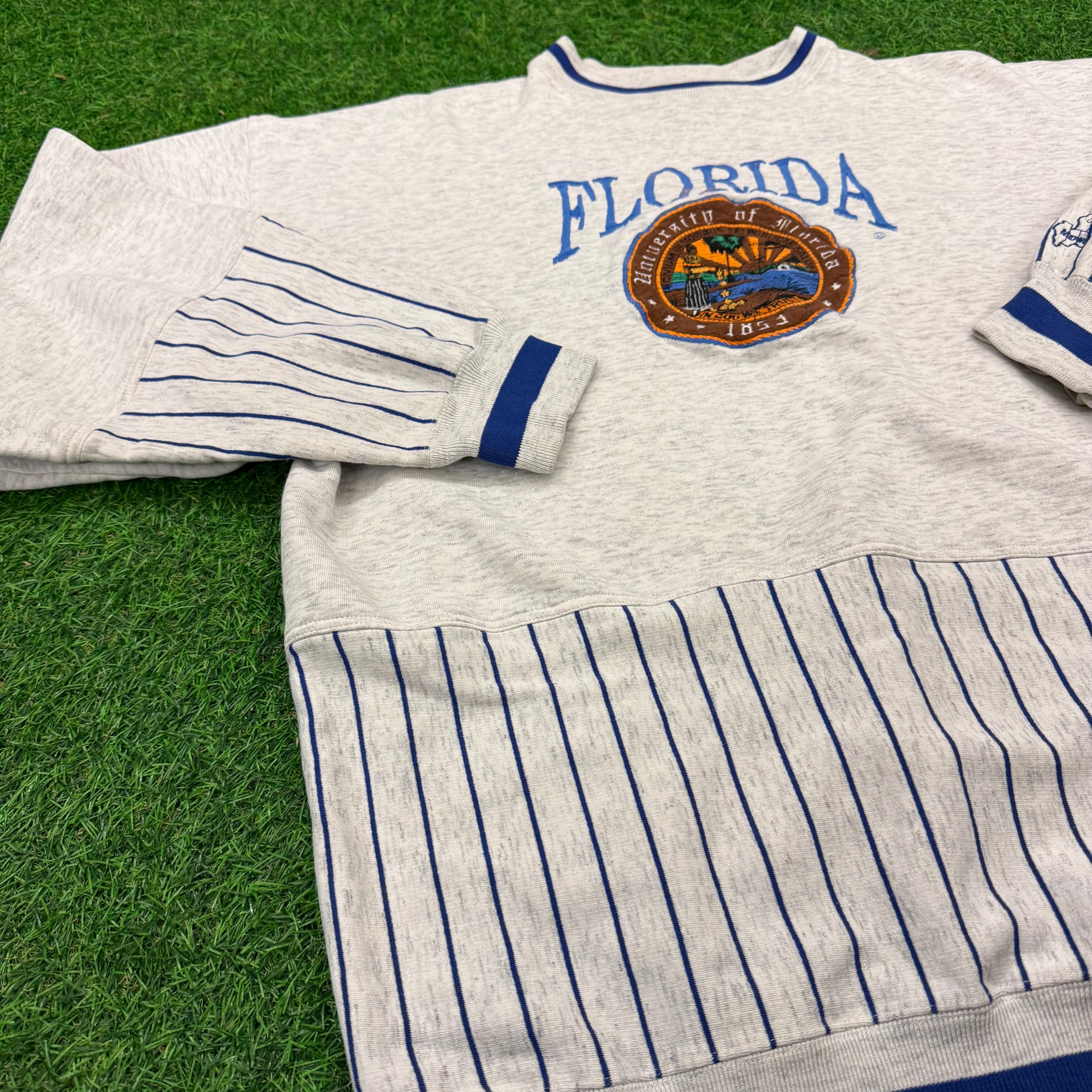 University of Florida Pinstripe Sweatshirt - XL