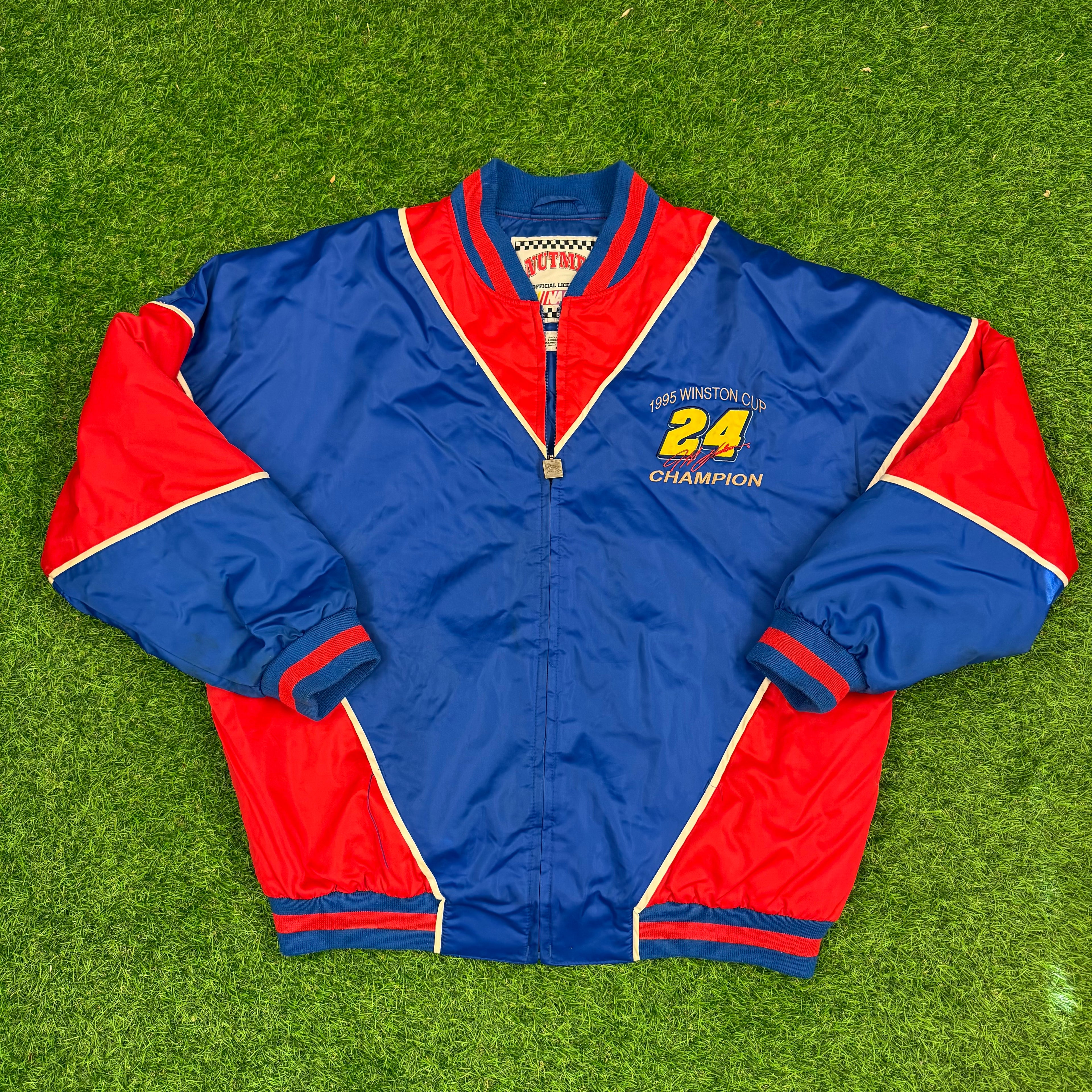 1995 Nutmeg Jeff Gordon Winston Cup Championship Jacket - XL