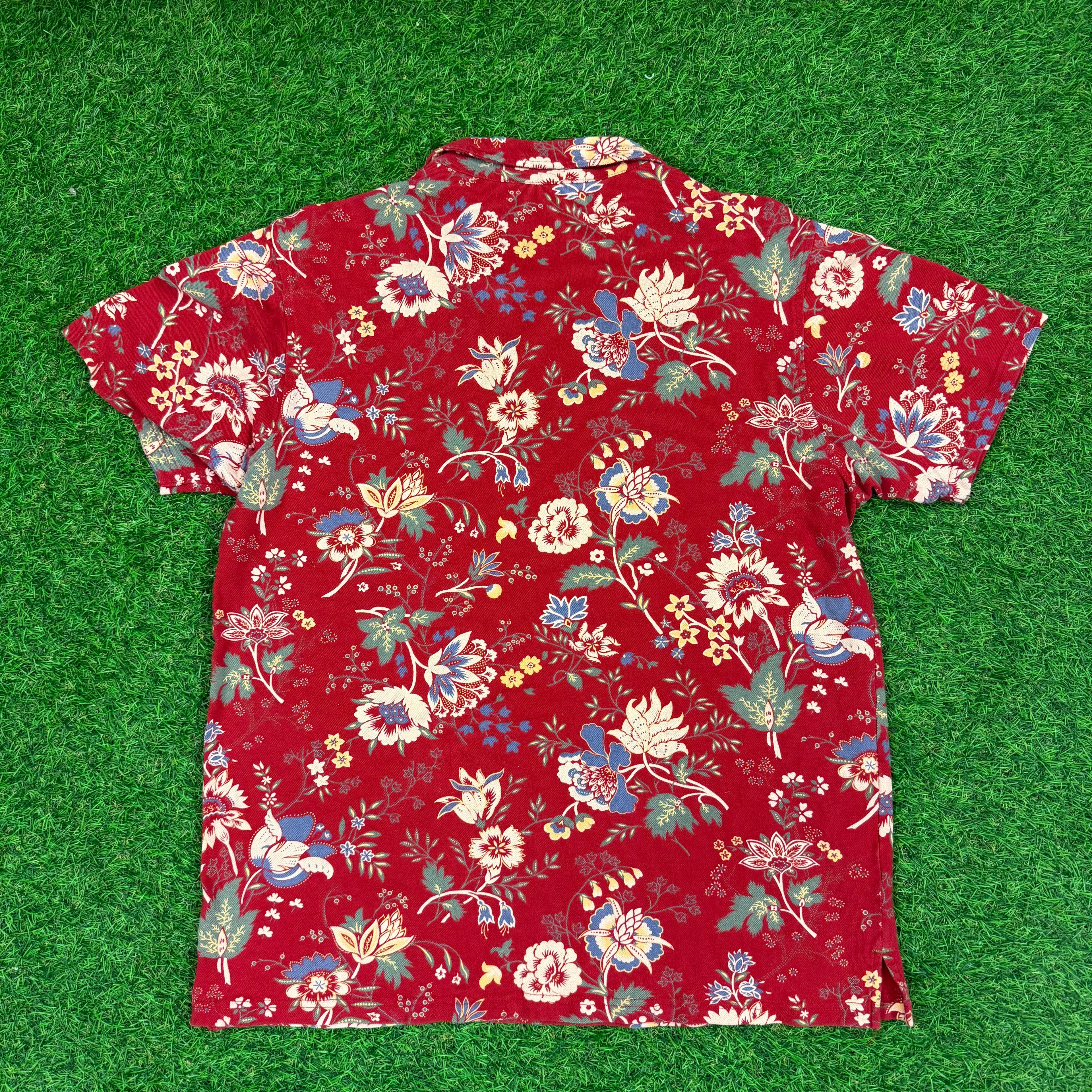 Vintage Ralph Lauren Polo Jeans Co Hawaiian Polo - M