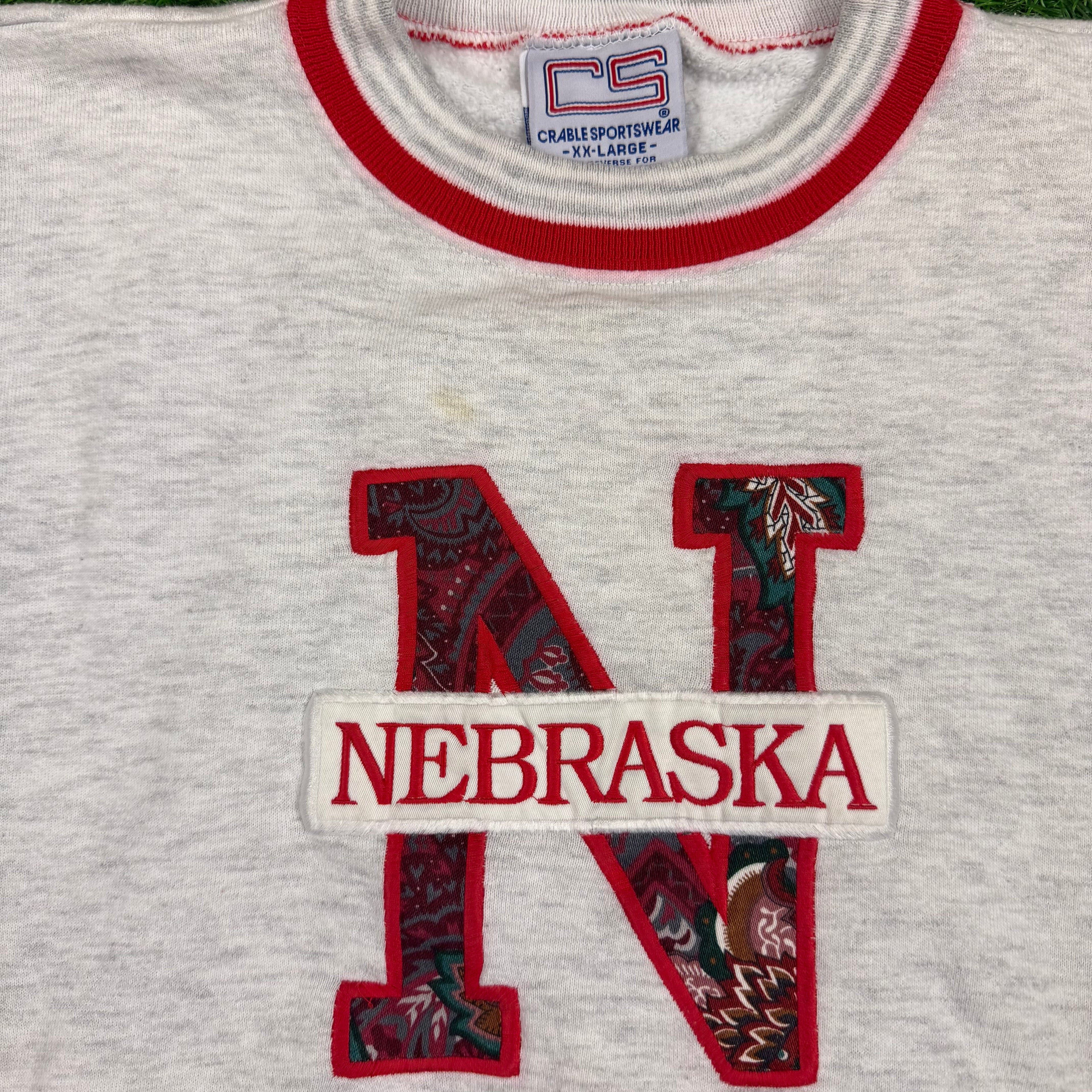 Vintage Nebraska Cornhuskers Sweatshirt - 2XL
