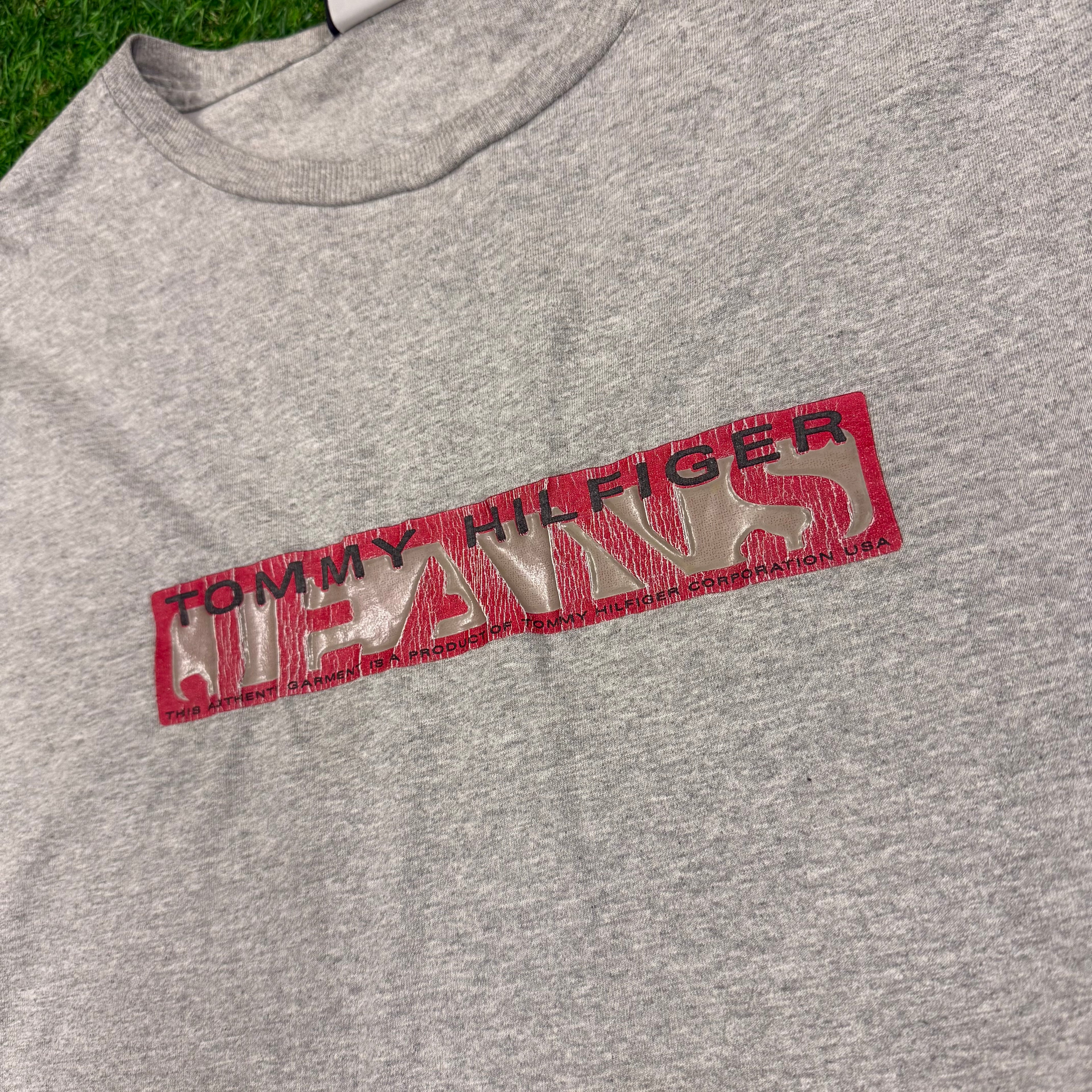 Vintage Tommy Jeans Long Sleeve Tee - 2XL