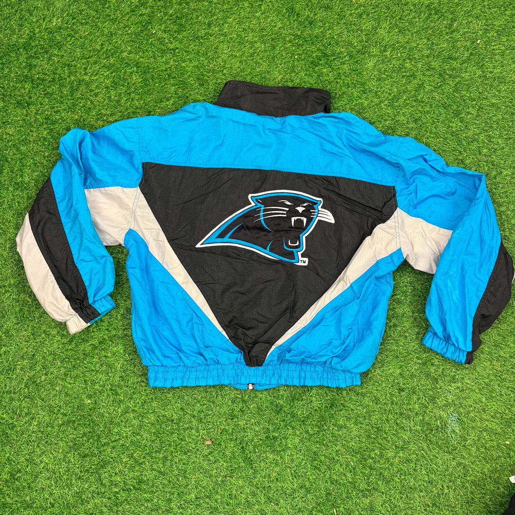 FAT Goose Carolina Panthers Windbreaker - L