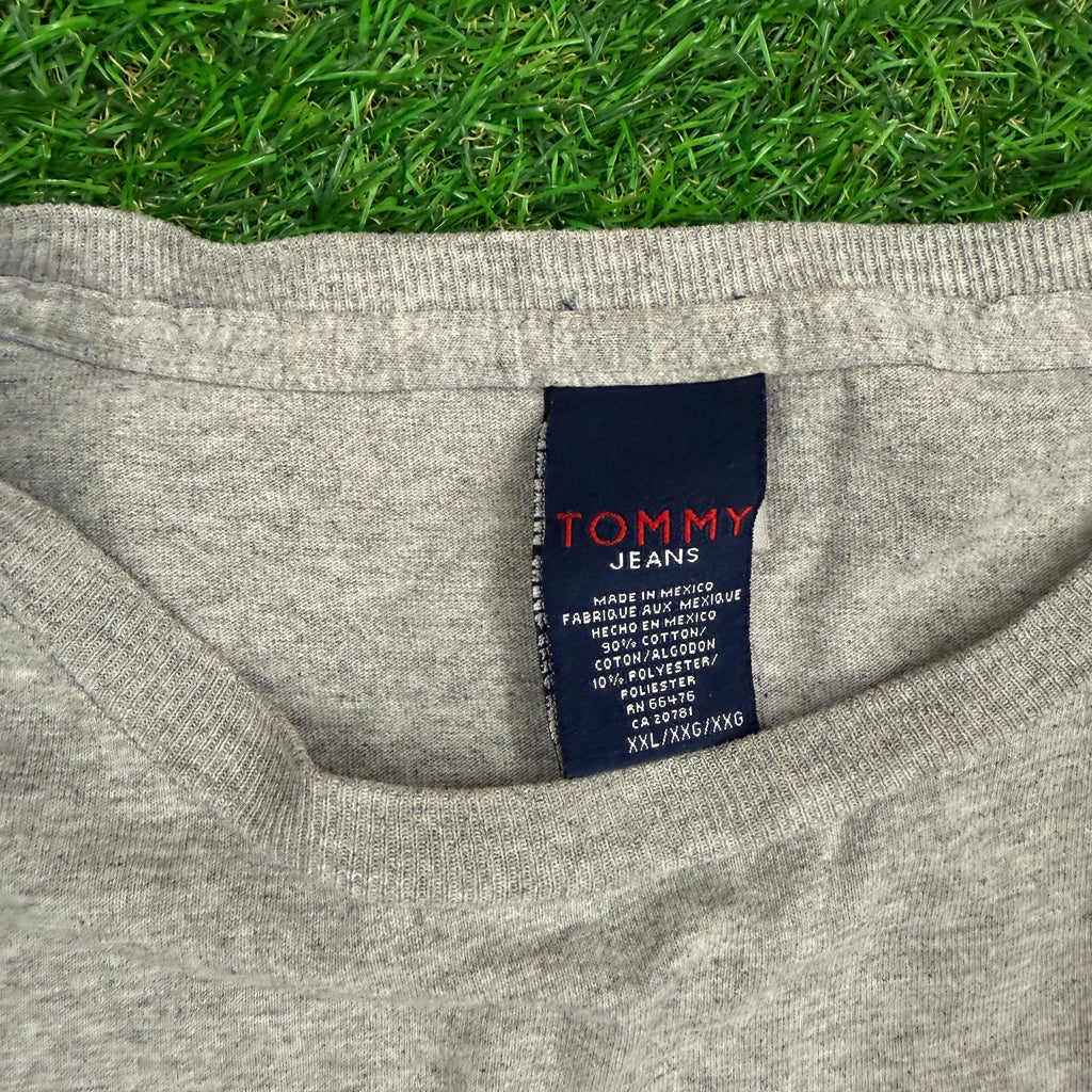 Vintage Tommy Jeans Long Sleeve Tee - 2XL