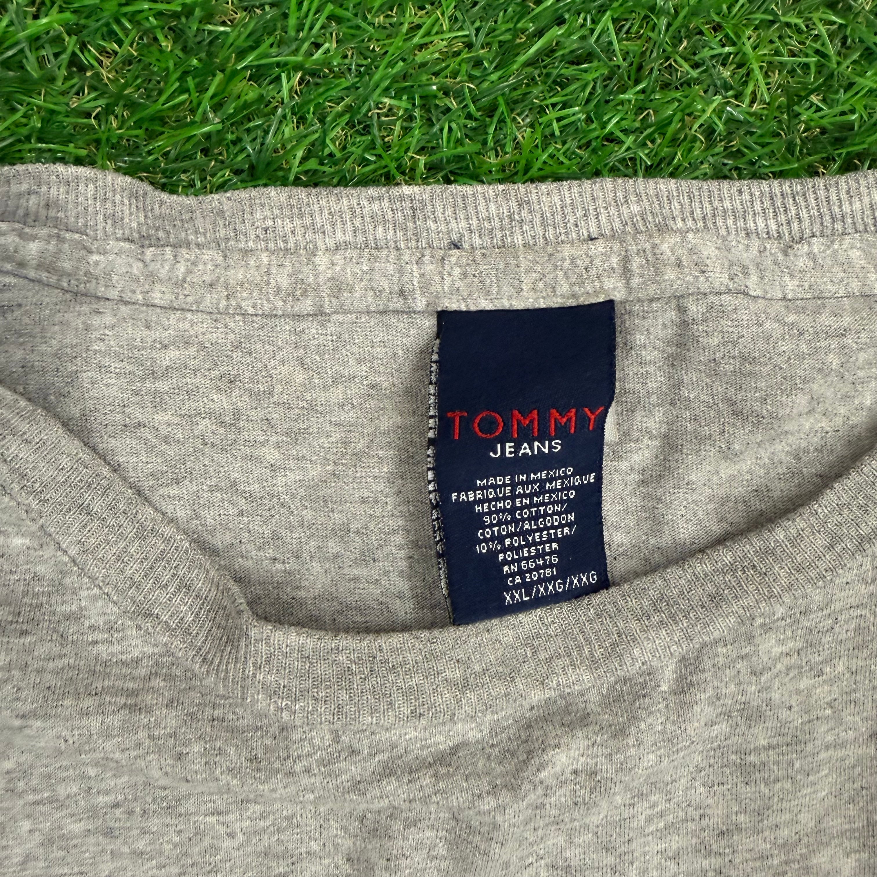 Vintage Tommy Jeans Long Sleeve Tee - 2XL