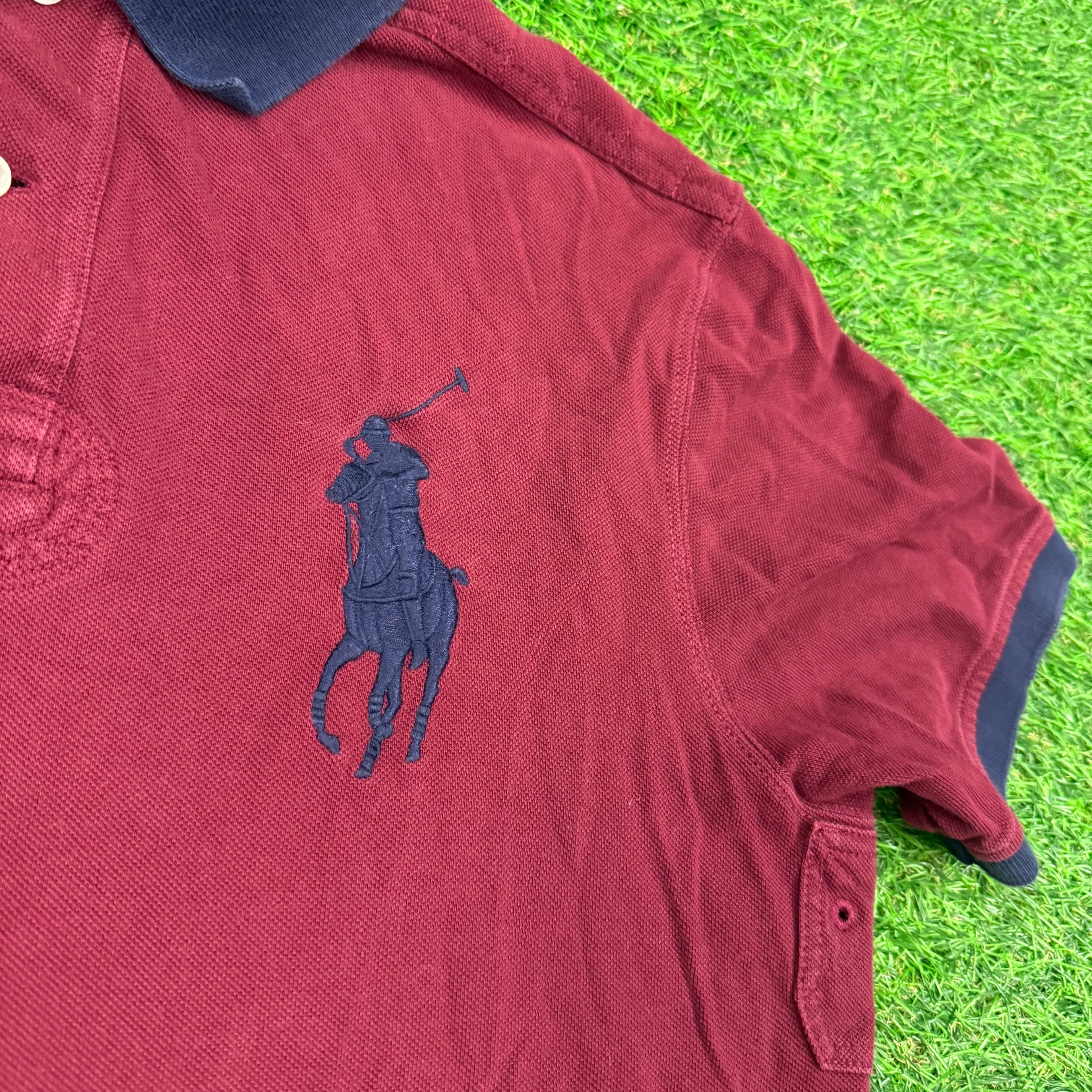 Burgundy Ralph Lauren Polo - L