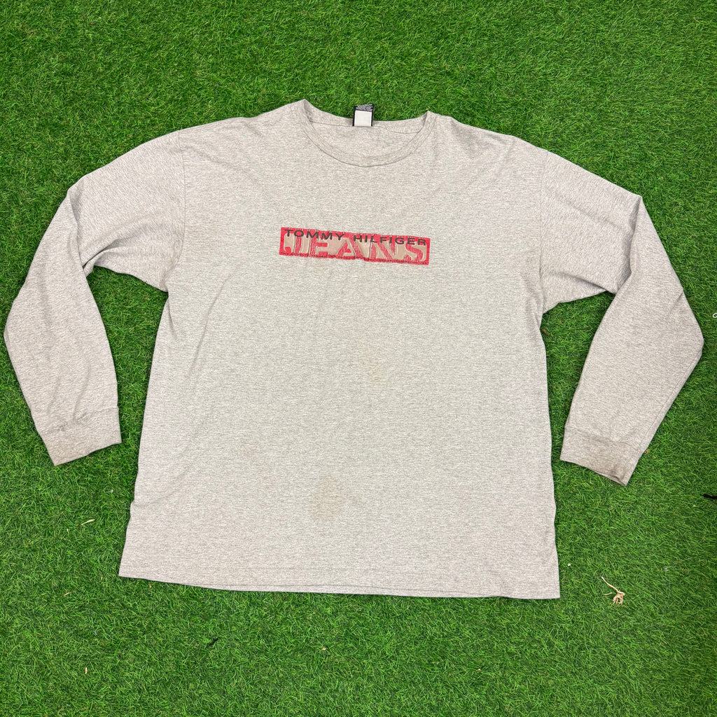 Vintage Tommy Jeans Long Sleeve Tee - 2XL