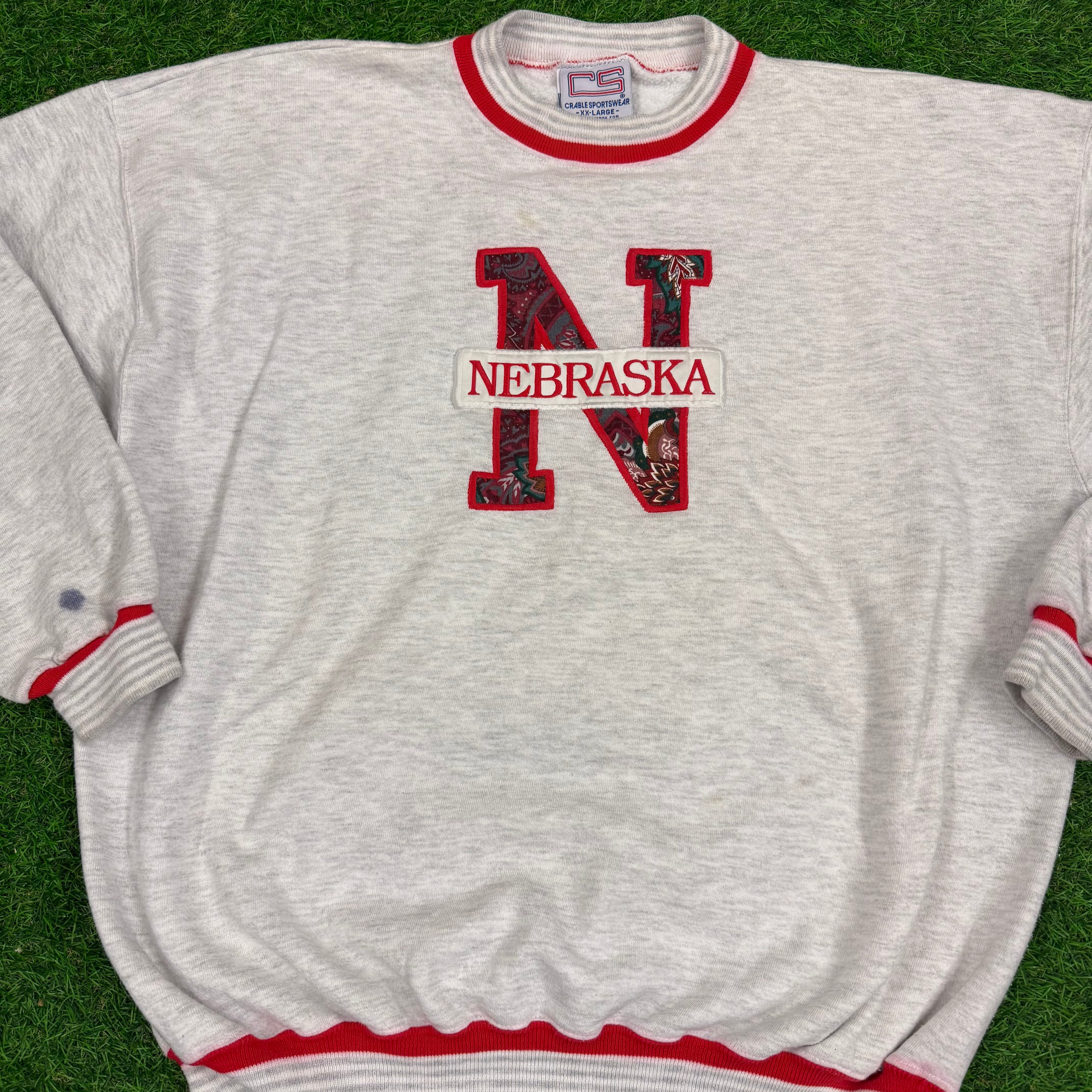 Vintage Nebraska Cornhuskers Sweatshirt - 2XL