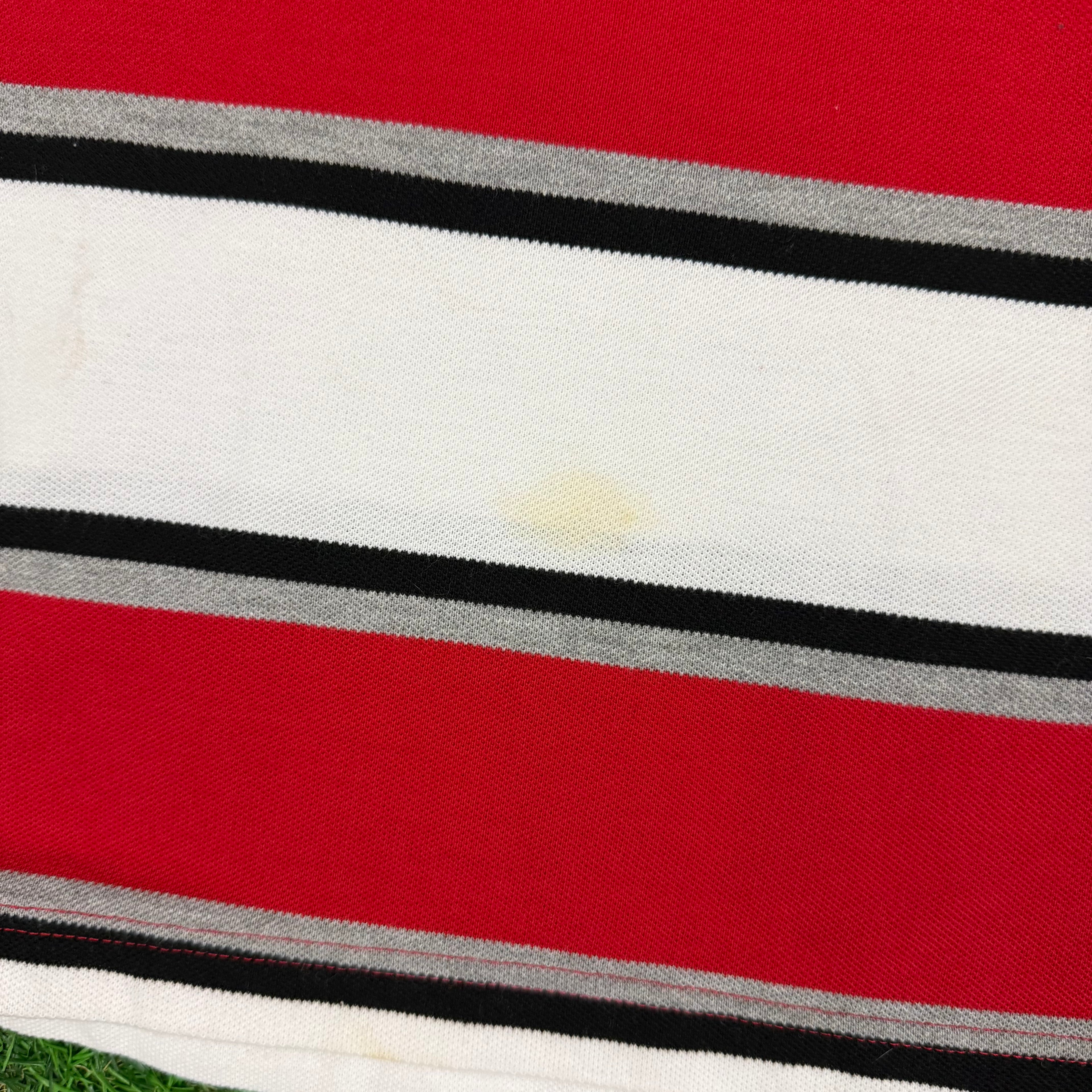 Vintage Bugle Boy Striped Polo