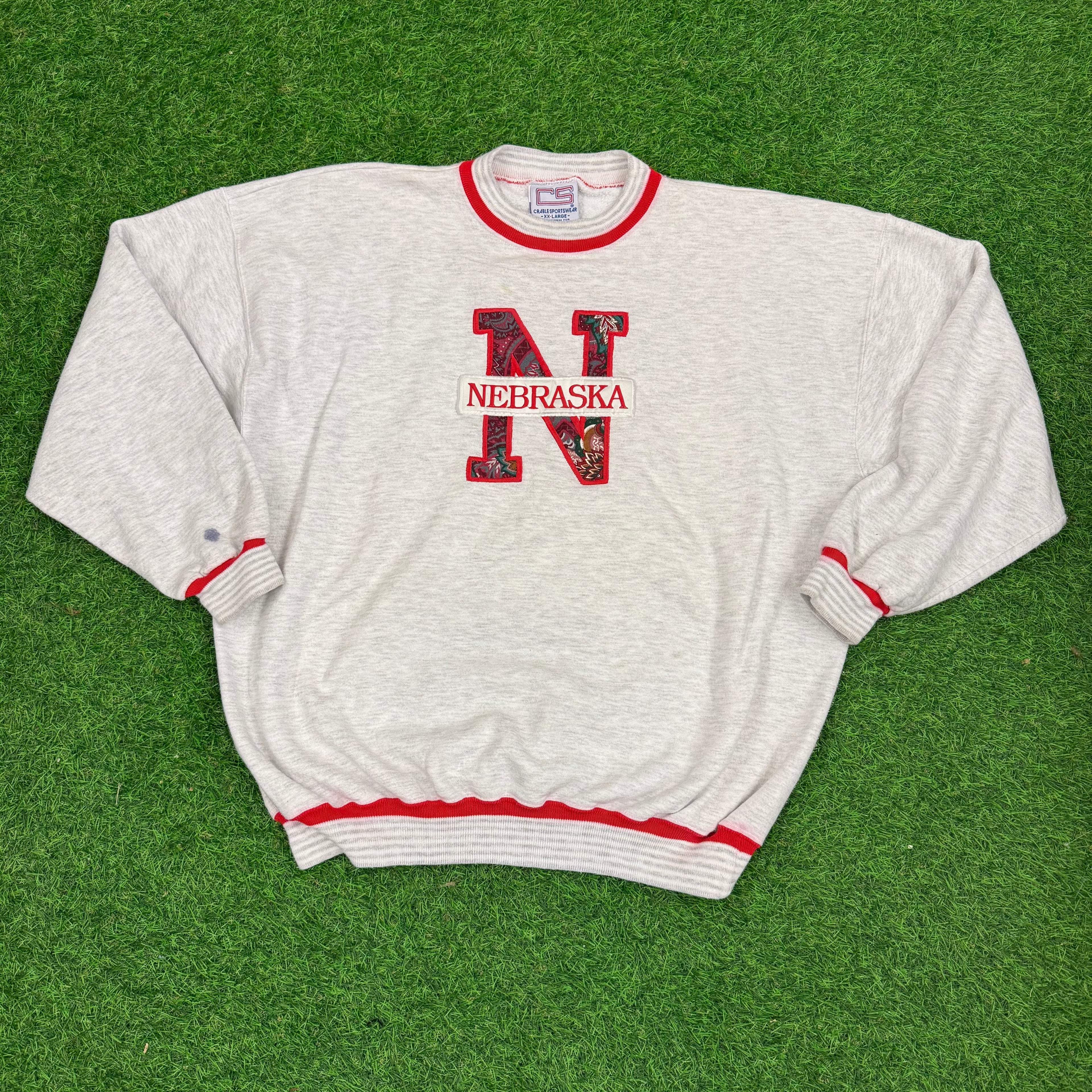 Vintage Nebraska Cornhuskers Sweatshirt - 2XL
